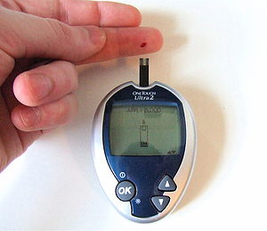 Glucometer (checking blood glucose)